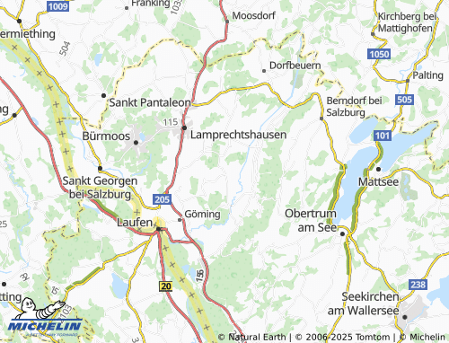 Carte MICHELIN Hainbach - ViaMichelin