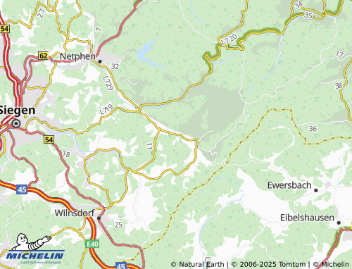 MICHELIN Helgersdorf map - ViaMichelin