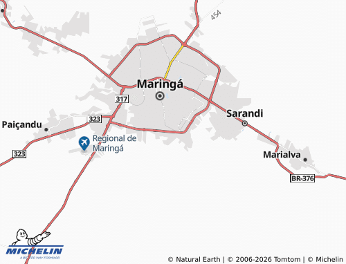 Mapa MICHELIN Zona 25 - ViaMichelin