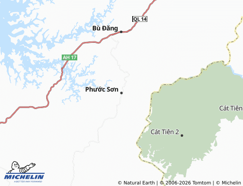 Mapa MICHELIN Phước Sơn - ViaMichelin