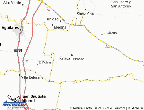 Mappa MICHELIN Nueva Trinidad - ViaMichelin