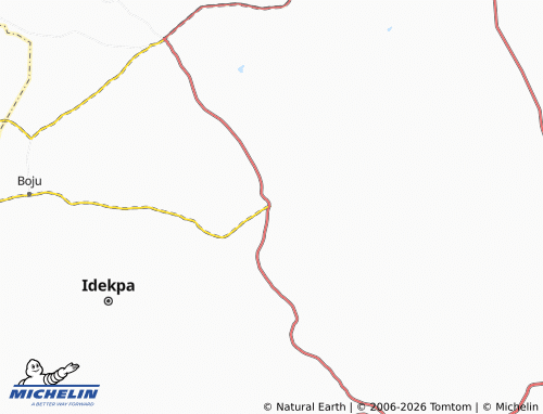 Mappa MICHELIN Ugboju-Ega - ViaMichelin