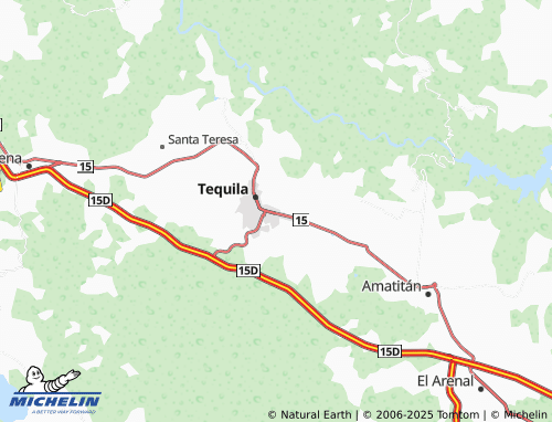 MICHELIN La Escondida map - ViaMichelin