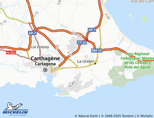 Mapa MICHELIN Los Topares - ViaMichelin