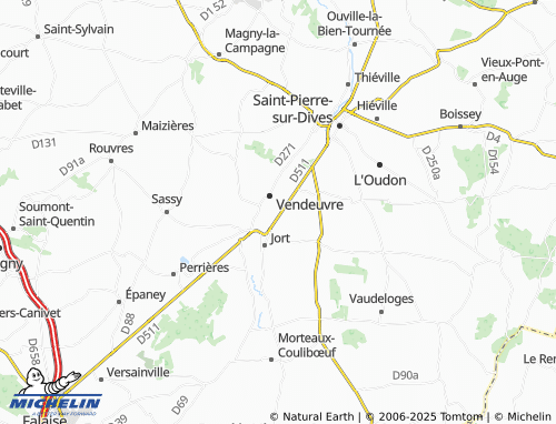 Carte MICHELIN Macé - ViaMichelin