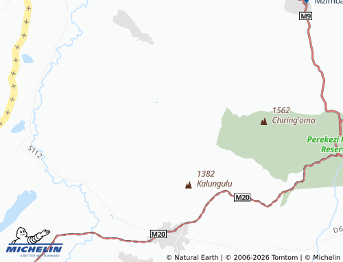 Mappa MICHELIN Chapitamuno Mphembe - ViaMichelin