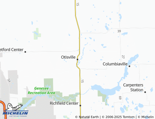 MICHELIN Otisville map - ViaMichelin