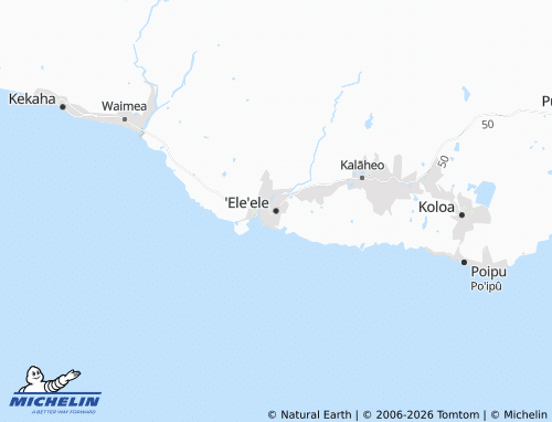 Mappa MICHELIN 'Ele'ele - ViaMichelin