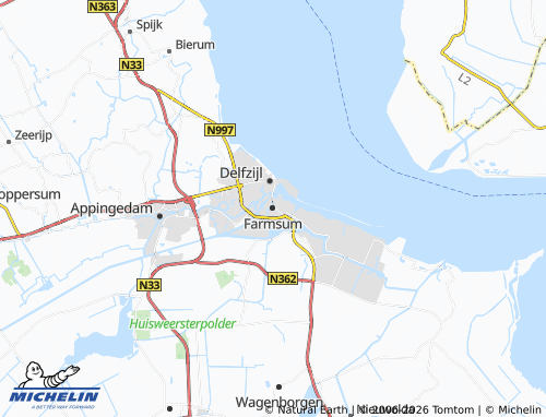 Carte MICHELIN Farmsum - ViaMichelin