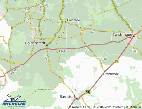 Kaart MICHELIN Rüssen - ViaMichelin