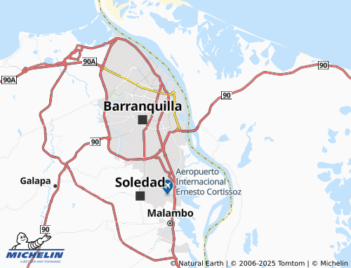 MICHELIN Pasadena map - ViaMichelin