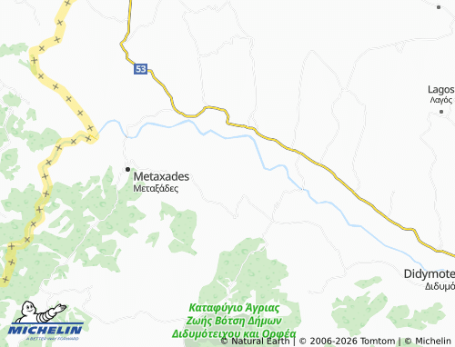 Carte MICHELIN Savra - ViaMichelin