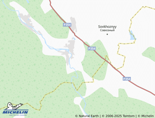 MICHELIN Klyuchi map - ViaMichelin