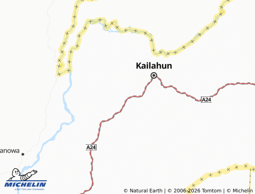 Mappa MICHELIN Kenewa - ViaMichelin