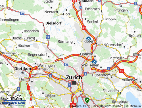 MICHELIN Bärenbohl map - ViaMichelin