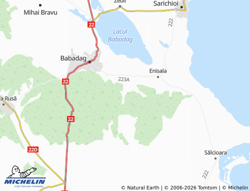 Mappa MICHELIN Visterna - ViaMichelin