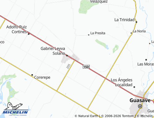 Carte MICHELIN Toledo Corro - ViaMichelin