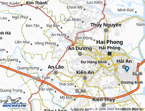 MICHELIN Lê Lợi map - ViaMichelin