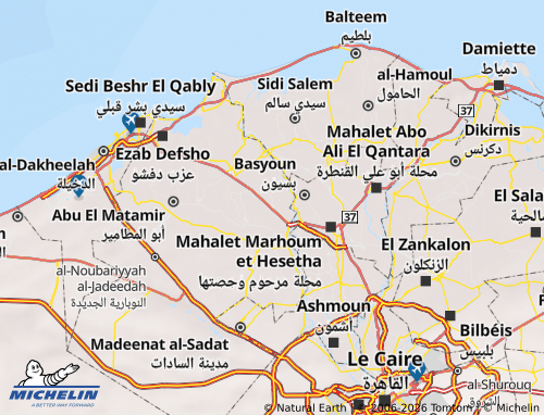 Mapa MICHELIN Etay El Baroud - ViaMichelin
