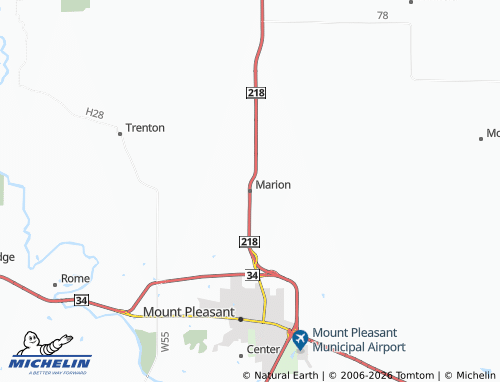 Mappa MICHELIN Marion - ViaMichelin
