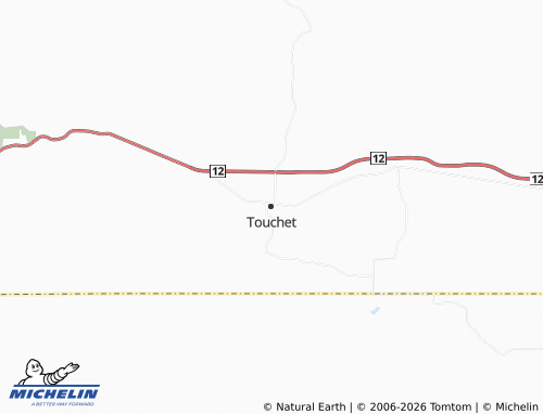 Mapa MICHELIN Touchet - ViaMichelin