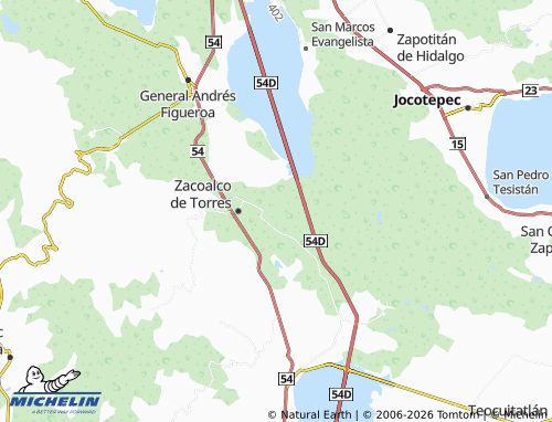 MICHELIN Ricardo Flores Magón map - ViaMichelin