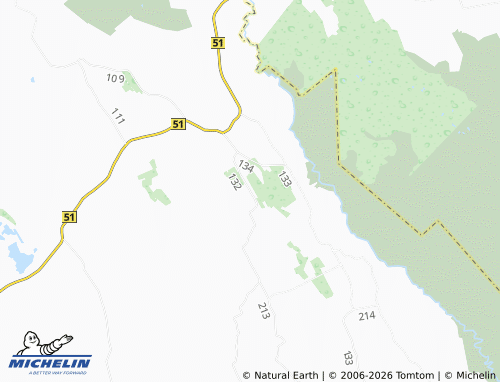 MICHELIN Eesnurga map - ViaMichelin