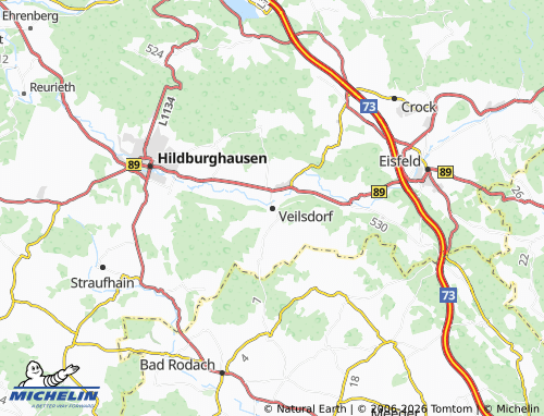 Mappa MICHELIN Veilsdorf - ViaMichelin