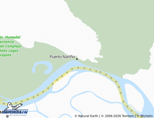 MICHELIN-Landkarte Puerto Nariño - ViaMichelin