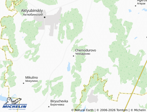 MICHELIN-Landkarte Chemodurovo - ViaMichelin