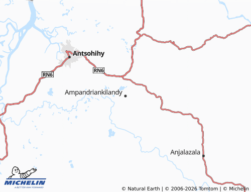 MICHELIN-Landkarte Ampandriankilandy - ViaMichelin
