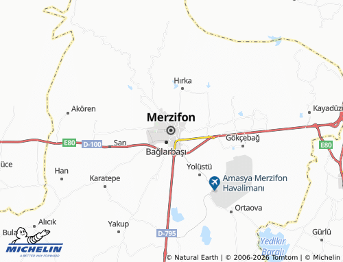 MICHELIN Sofular map - ViaMichelin