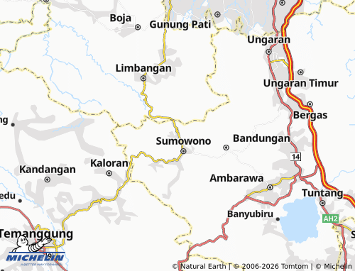 MICHELIN Losari map - ViaMichelin