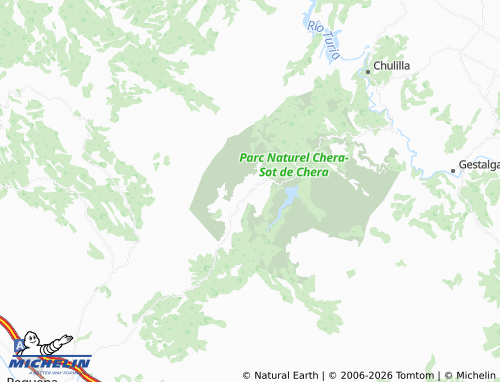 Mappa MICHELIN Chera - ViaMichelin