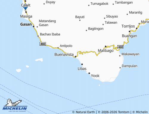 Mapa MICHELIN Barangay 1 - ViaMichelin