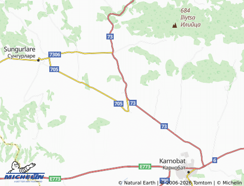 Mapa MICHELIN Valchin - ViaMichelin