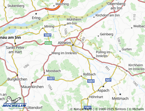 MICHELIN Lehen map - ViaMichelin