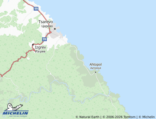 Mappa MICHELIN Varvara - ViaMichelin