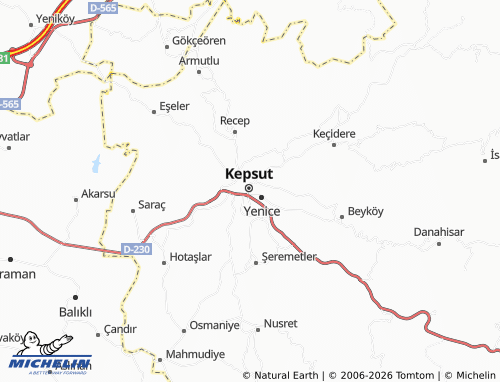 MICHELIN Kasapzade map - ViaMichelin