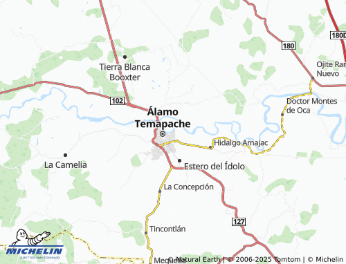 MICHELIN 28 de Noviembre map - ViaMichelin