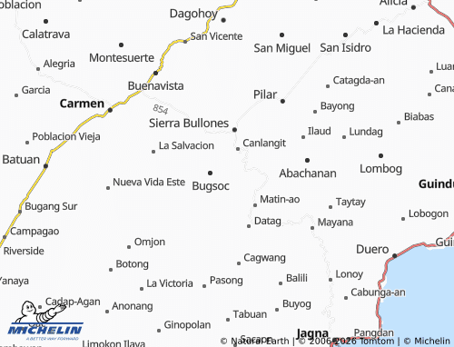 MICHELIN Casilay map - ViaMichelin