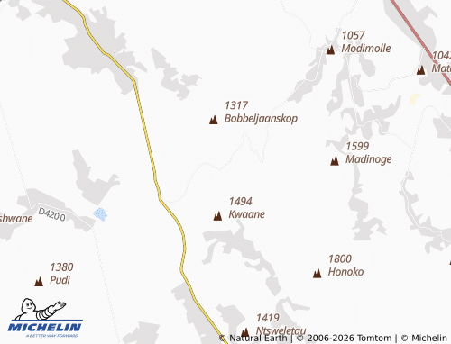 MICHELIN-Landkarte Mahlanyea - ViaMichelin