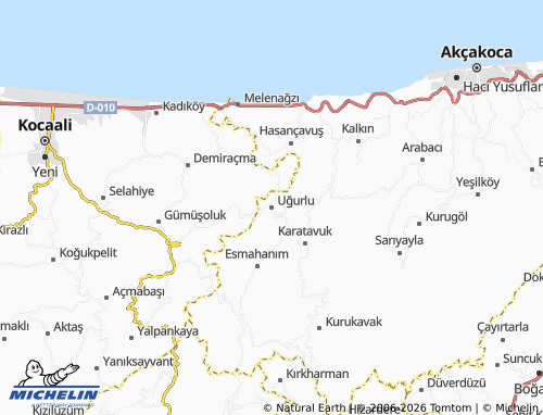 MICHELIN Uğurlu map - ViaMichelin
