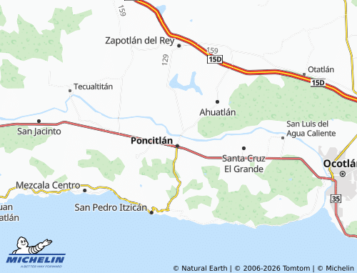MICHELIN Ferrocarril map - ViaMichelin
