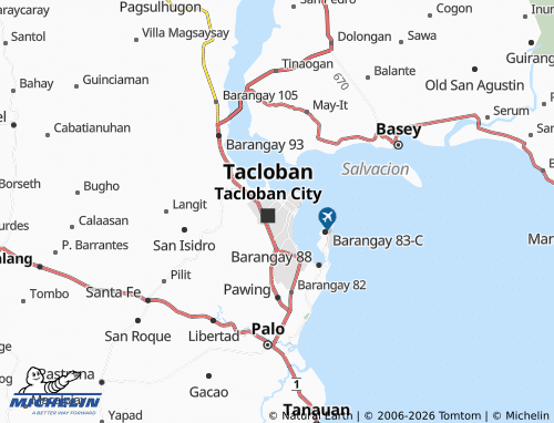 MICHELIN Barangay 37 map - ViaMichelin