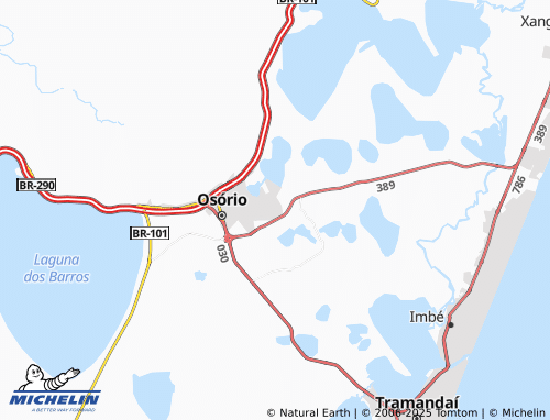 MICHELIN Medianeira map - ViaMichelin