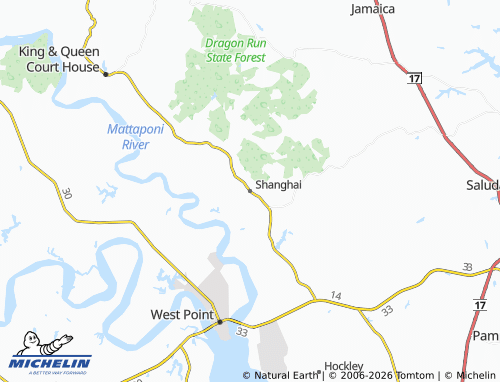 Mappa MICHELIN Shanghai - ViaMichelin