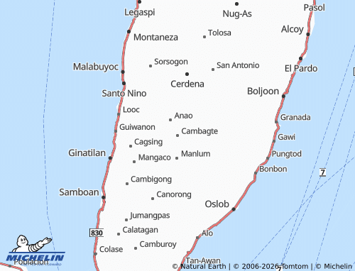 Mappa MICHELIN Cambagte - ViaMichelin
