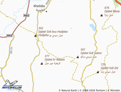 Mapa MICHELIN Duwwar Bou Sa'eed - ViaMichelin