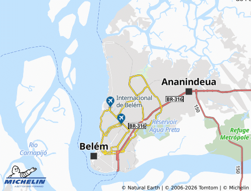 Carte MICHELIN Bengui - ViaMichelin